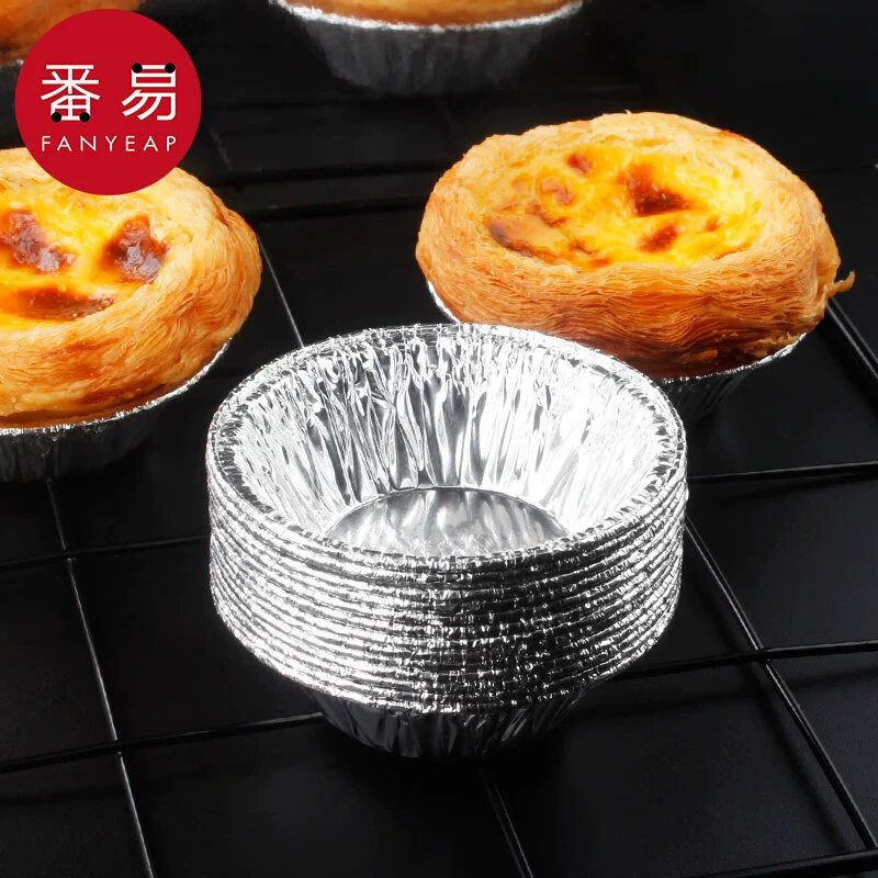 Бесплатная доставка/Форма для яичных тартов 10Y A154 - противень из пергаментной бумаги для домашней кухни, форма для выпечки, фольга для духовки, португальская