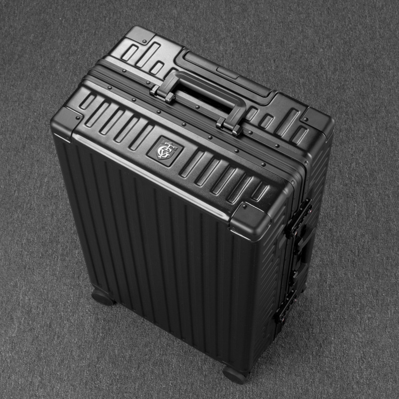 Exportado a Japón equipaje universal rueda 26 marco de aluminio caja de la carretilla 28 contraseña embarque caso 20 pulgadas 24 hombres y mujeres