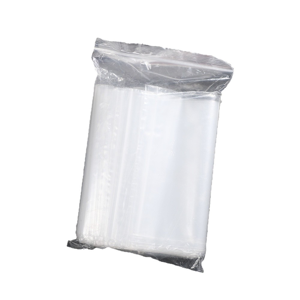 Fabricante mayorista PE bolsa de sello transparente accesorios de sellado bolsa de embalaje bolsa de viaje gruesa bolsa de almacenamiento portátil