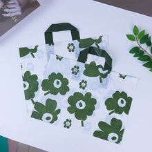 批发童装女装手提袋35*25购物横板印花礼品袋厂家鞋服加厚塑料袋