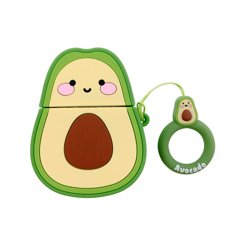 Apple, cartoon headphones, compatible protective case, print, pro3, bluetooth, 3/4