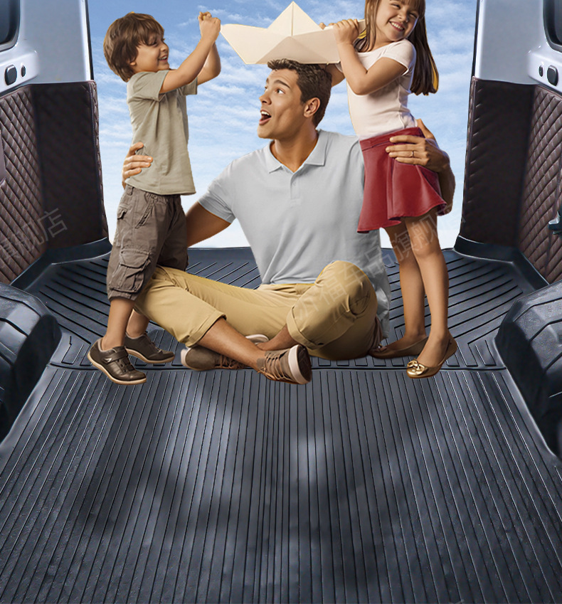 Suitable for Ruichi EC75 full-coverage TPE floor mats, specialized for freight/cargo and passenger versions, trunk and cabin mats, wear-resistant flooring