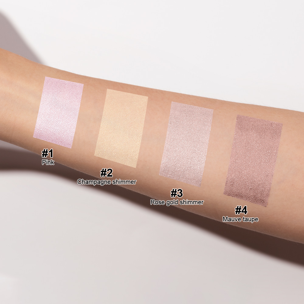 Lakerain Eye Langlebiger, wasserfester, schweißfester Perlglanz-Lidschatten, Farb-Make-up-Highlighter_voghion.com