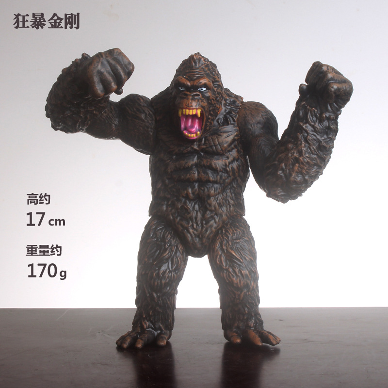 Modelo de juguete de goma suave del dinosaurio del monstruo del dinosaurio de GODZILLA extremidades movibles regalo del juguete de la muñeca del vinilo