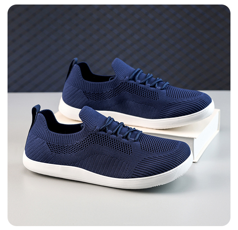 Cross-border Large Size 46 Barefoot Wide-toed Foreign Trade Couple's Mesh Shoes, Breathable Casual Sports Shoes_vogvips.com