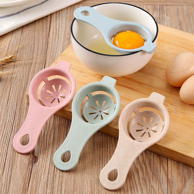 Straw Egg white separator Yolk Of egg egg filter kitchen baking Yolk Egg white