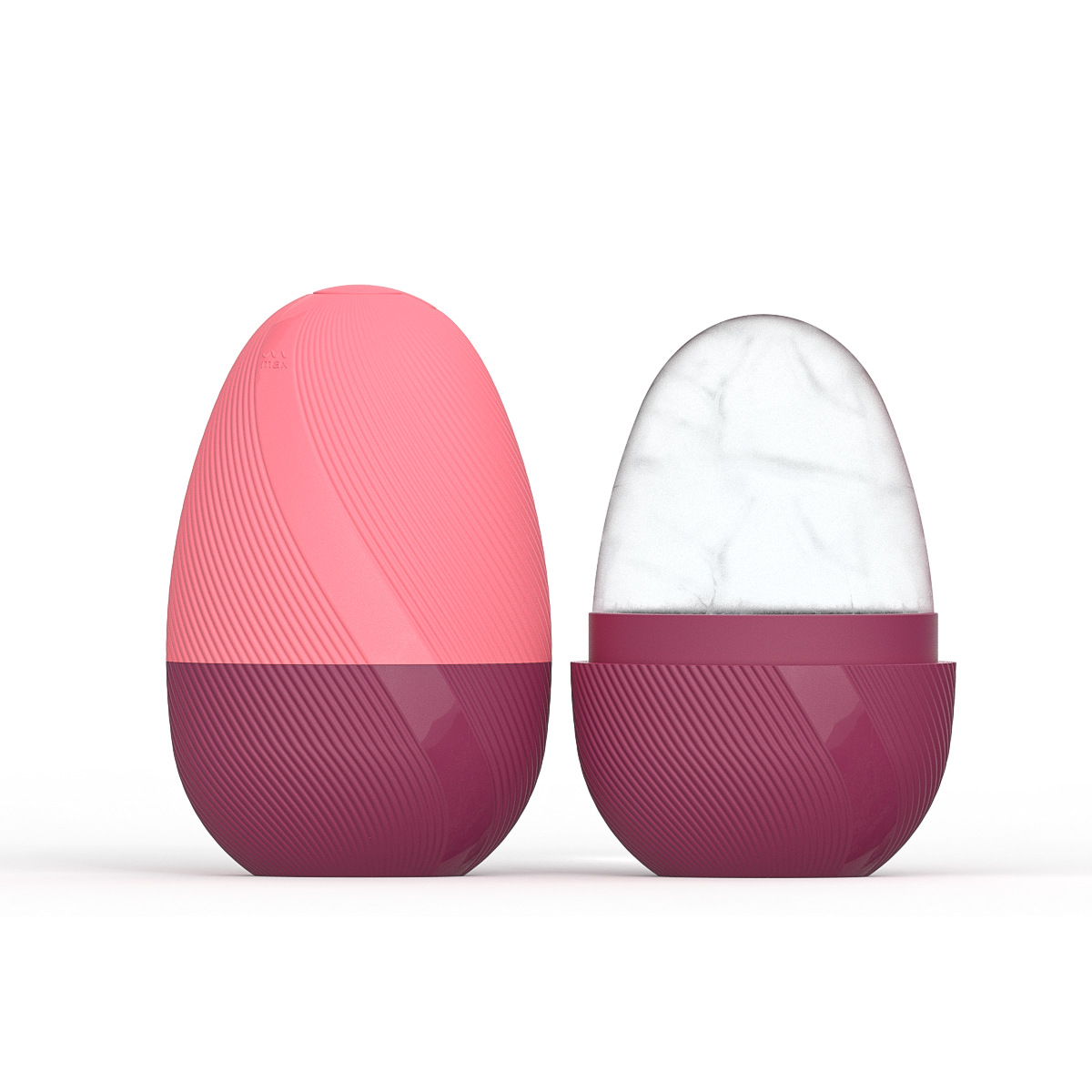 새로운 스타일 - 달걀 모양의 로즈 레드