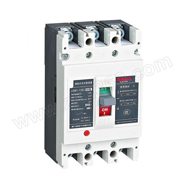 DELIXI/德力西 CDM1系列热磁式塑料外壳式断路器 CDM1-400M/3300 400A 插入式 1个