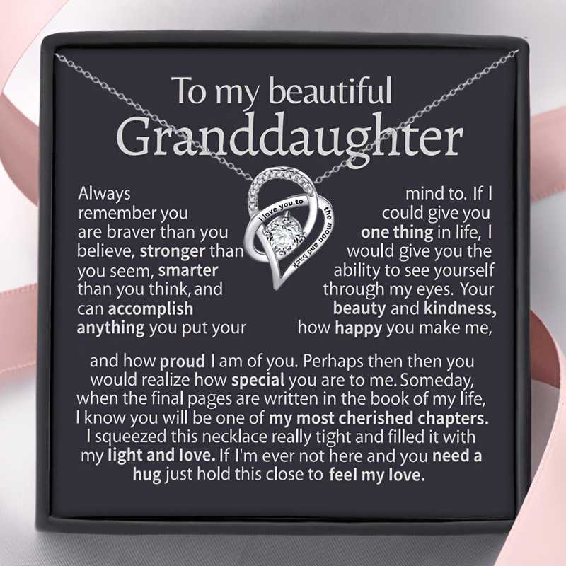 Europe and the United States cross-border hot stainless steel chain love hollow diamond pendant eternal heart with card lady necklace