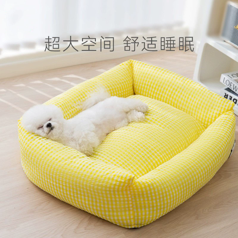 Питомник Four Seasons универсальный маленький для собак Тедди Корги Pet Net красный диван кровать для собак съемное и моющееся кошачье гнездо товары для домашних животных