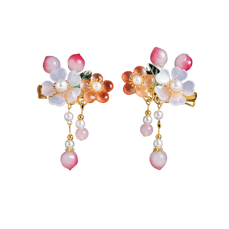 더블 프라이드 헤어 액세서리 쌍