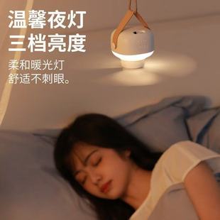 Remote Control Small Ceiling Fan Ultra-Quiet Strong Wind Student Dormitory Bed Charging Small Night Light Mosquito Net Electric Fan