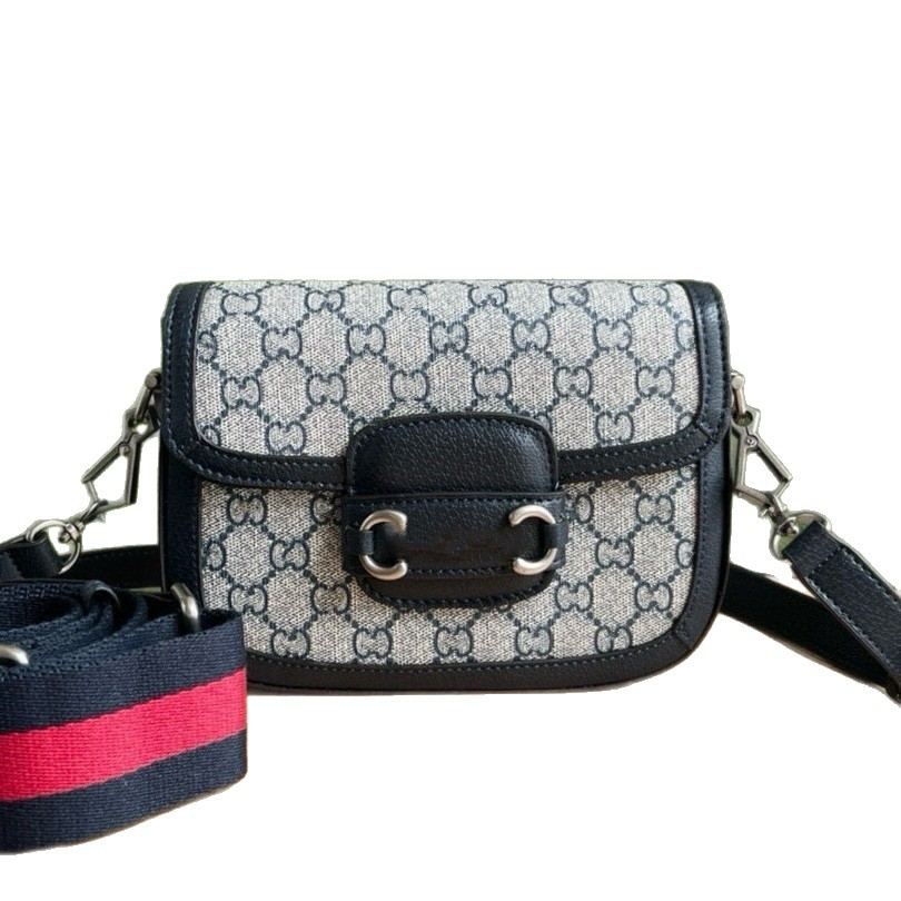 G-Style 1955 Saddle Bag With Double Shoulder Straps, Horsebit Genuine Leather Shoulder & Crossbody Bag For Women, 2025 New Versatile Edition - Thumbnail 5