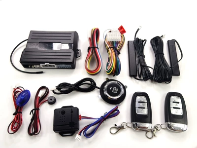 6A Export Version: One-Touch Start, Keyless Entry + Remote Trunk Opening + Vibration Alarm, Dual Flash Central Control (Car anti-theft device) - 6th-generation-a-audi-model