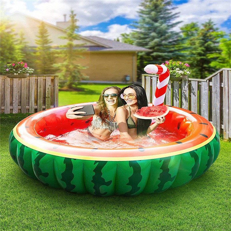 Customized Pvc Inflatable Swimming Pool, Home Inflatable Watermelon Fruit Splash Pool, Ocean Ball Pool, Children's Outdoor Fishing Pool