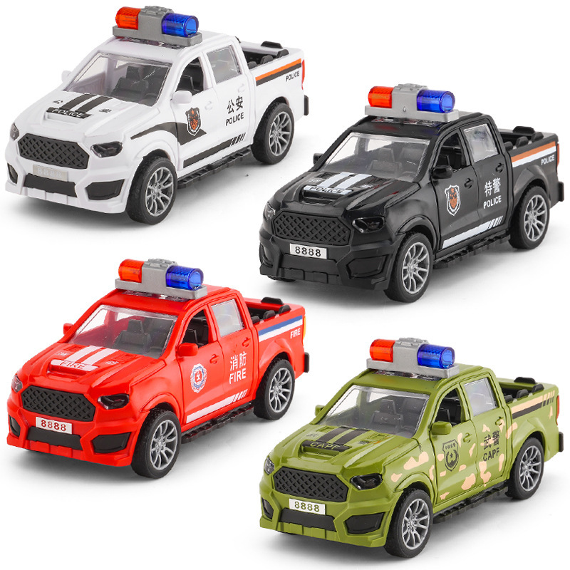 Cross-Border Foreign Trade Children's Toys Simulation Toy Car Inertia Off-Road Vehicle Pickup Truck Street Stall Toy Clip Doll Small Gift Cross-Border Foreign Trade Children's Toys Simulation Toy Car Inertia Off-Road Vehicle Pickup Truck Street Stall Toy Clip Doll Small Gift