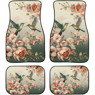velvet car decorative floor mats, Avtomobil döşəmə paspasları - 1-129-pattern-11-3344cmtwo-piece-set