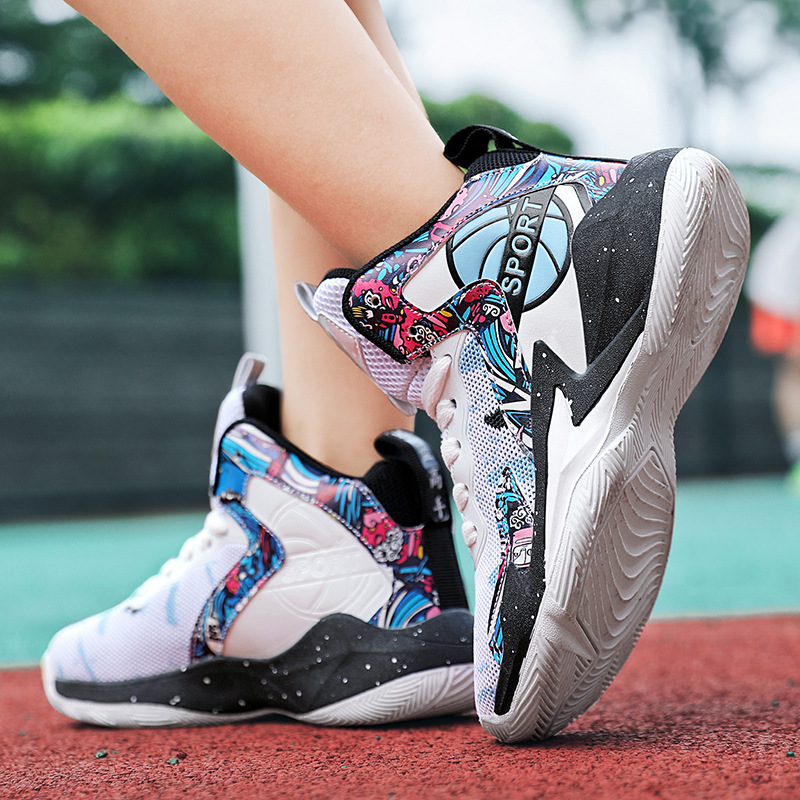 Kobe Bryant Basketball Shoes Men's Friction Has Sound Genuine Shock-Absorbing Breathable Children's Leisure Sports Youth Students Women Kobe Bryant Basketball Shoes Men's Friction Has Sound Genuine Shock-Absorbing Breathable Children's Leisure Sports Youth Students Women