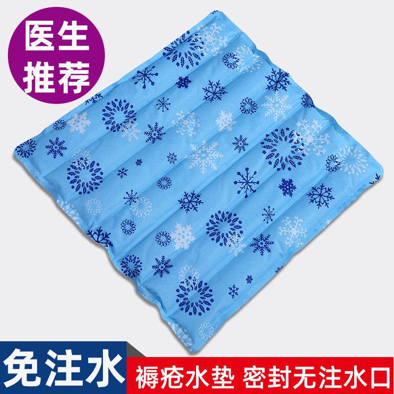 Water-Free Cooling Water Cushion Summer Bedsore Cushion Elderly Ice Cushion Water Cushion Butt Care Cold Water Bag Mattress