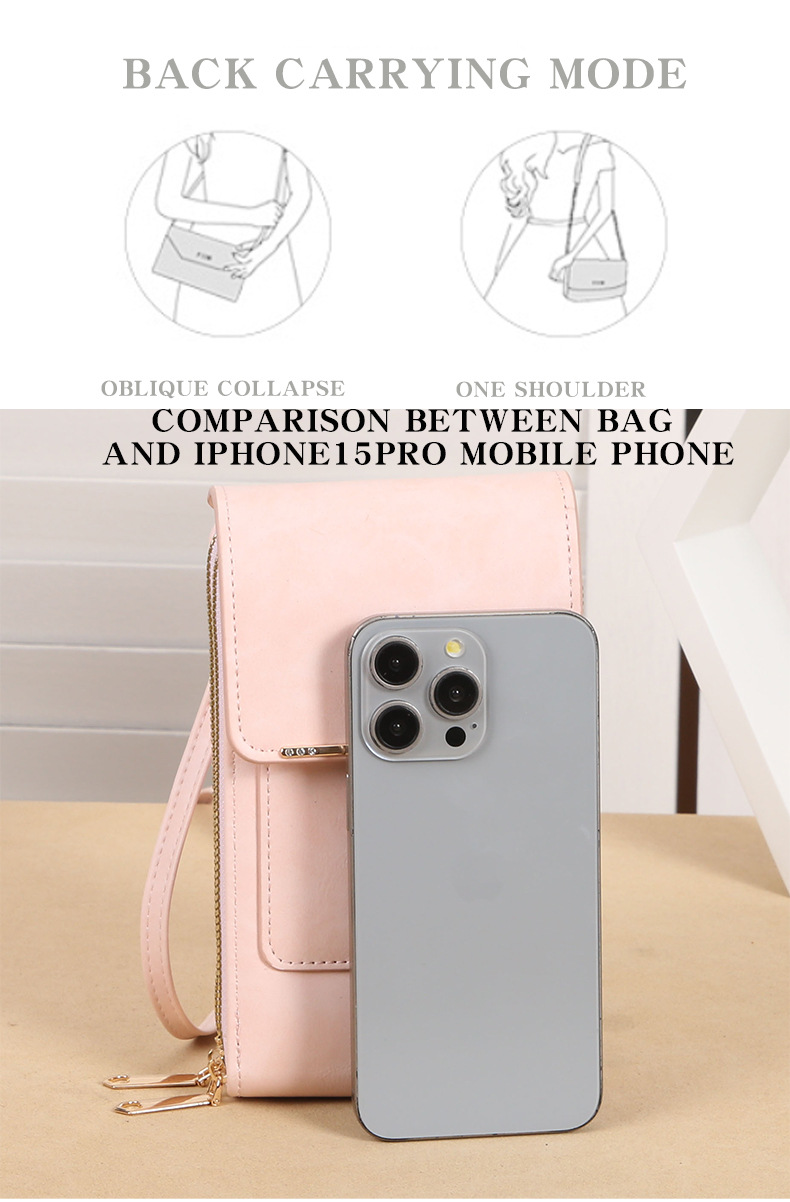 Nuova collezione primaverile da donna portafoglio monospalla a tracolla edizione coreana borsa multifunzionale per cellulare_voghion.com