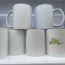 本店主推高等级陶瓷杯可自定义热转印图案厂家批发直售