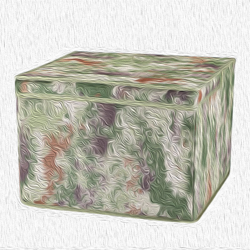 Camouflage Interior Organizer Folding Storage Box Storage Box Supplies Camouflage Folding Jungle Starry Sky 353525cm