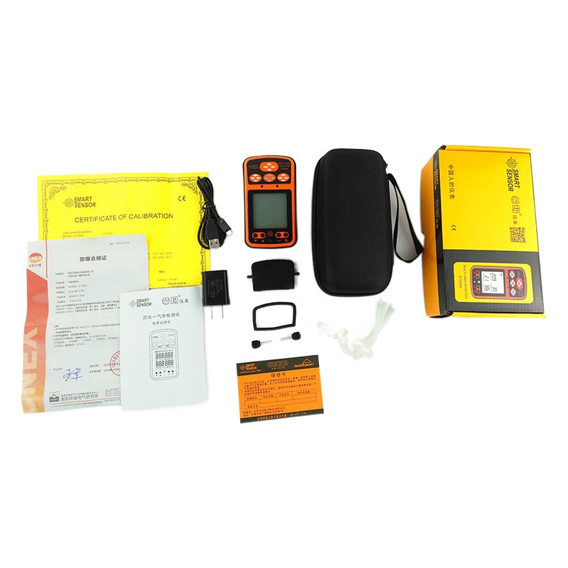 Xima ST8990 английский экспортный детектор газа «четыре в одном» для измерения кислорода, угарного газа, сероводорода, горючих газов
