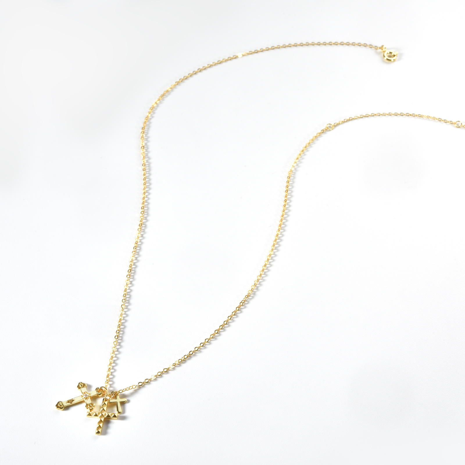 Pendant Necklace Classification 1 Piece 925 Sterling Silver Cross 925 Sterling Silver Pendant Necklace