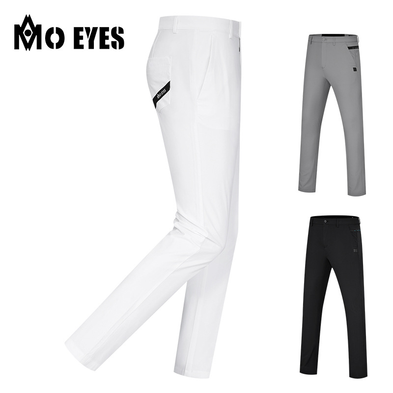 Quần golf nam dài mùa thu vải co giãn thắt lưng moeyes — XXS, S, XL, XS