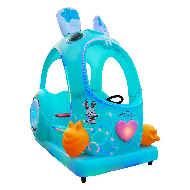 Mercado nocturno de puestos de atracciones para niños Shopping Mall de autos eléctricos para padres e hijos Plaza de parques de puestos de atracciones