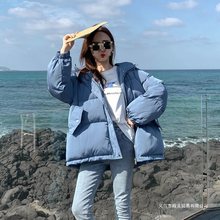 2025新款加厚棉服棉衣女韩系宽松中学生面包服冬季棉袄外套潮