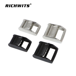 Press buckle webbing buckle tighten buckle metal press buckle tightener lock buckle black belt buckle stainless steel 304 316