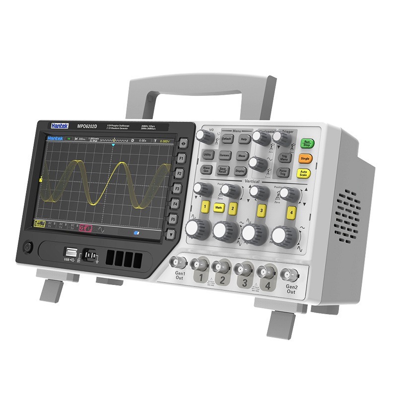 hantek汉泰DPO6004B/DPO6004C/MPO6004D系列四通道数字示波器200M