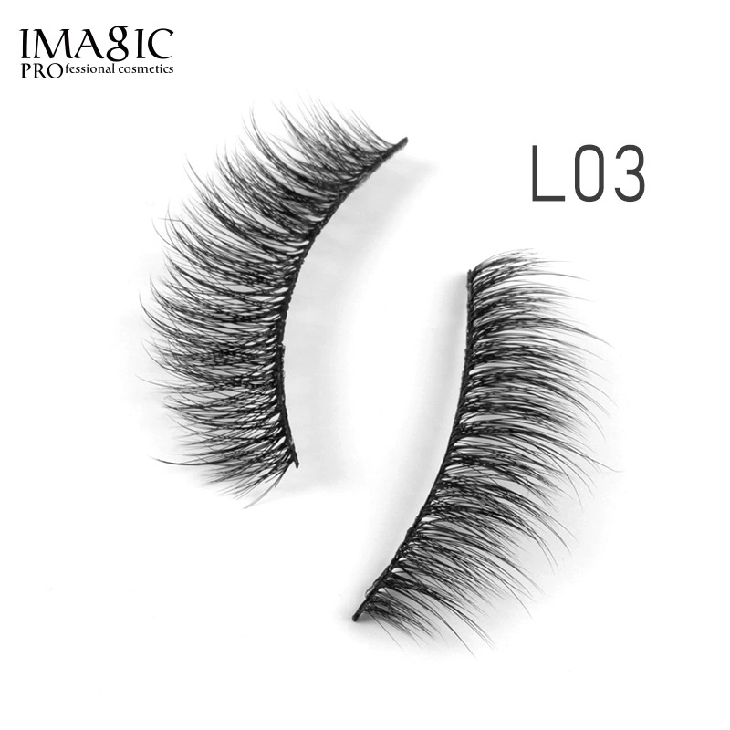 IMAGIC Самоклеящиеся наращиваемые false eyelashes, 3D, 10 пар
