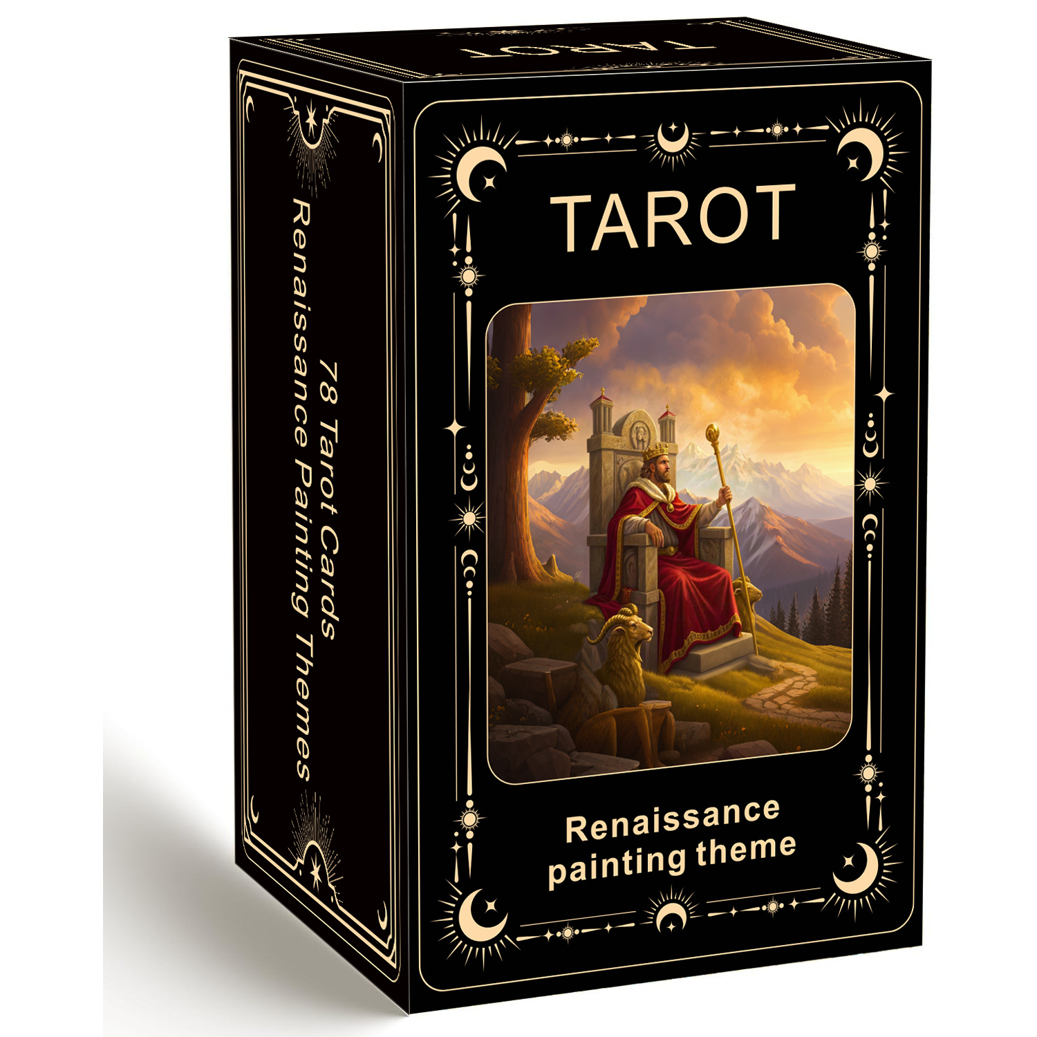 Cross-border Creative Tarot Board Game Cards, Renaissance, New English Version Tarot_voghion.com