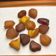 工厂直销蜜蜡俄料全皮原石原矿规格3克左右 随形吊坠DIY琥珀天然