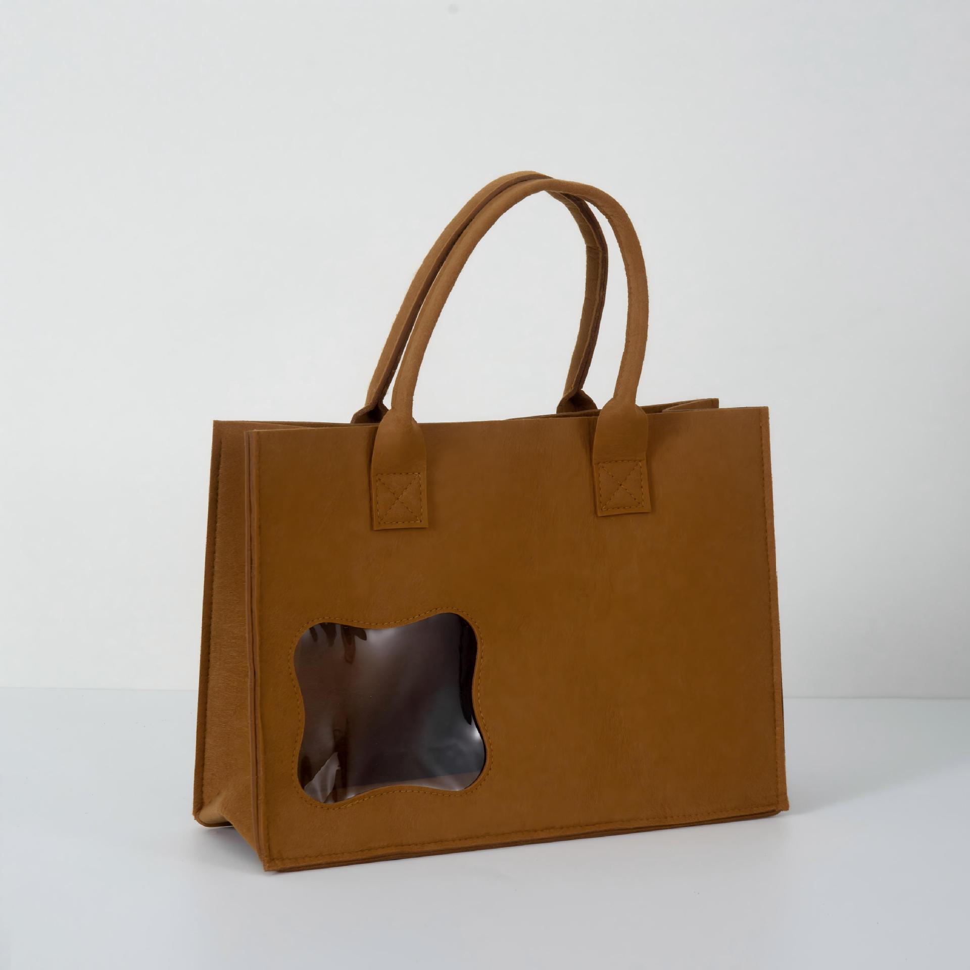 투명창 있음-갈색;35*13*25