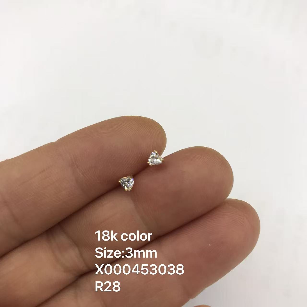Xuping joyería super brillante pentaca de cuatro dedos de piedra simple pentaca de cuatro dedos de piedra simple pentaca de aire frío