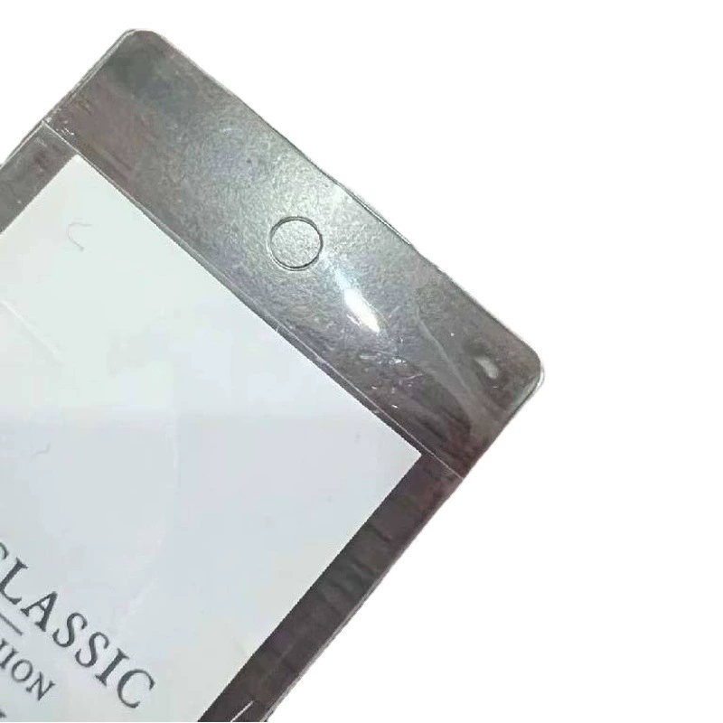 Точечная торговая марка из ПВХ, сумка с высоким и низким горлышком, сумка с воротником, этикеткой, аксессуарами, ценник, сумка с плоским клапаном, карманные брюки, матовые