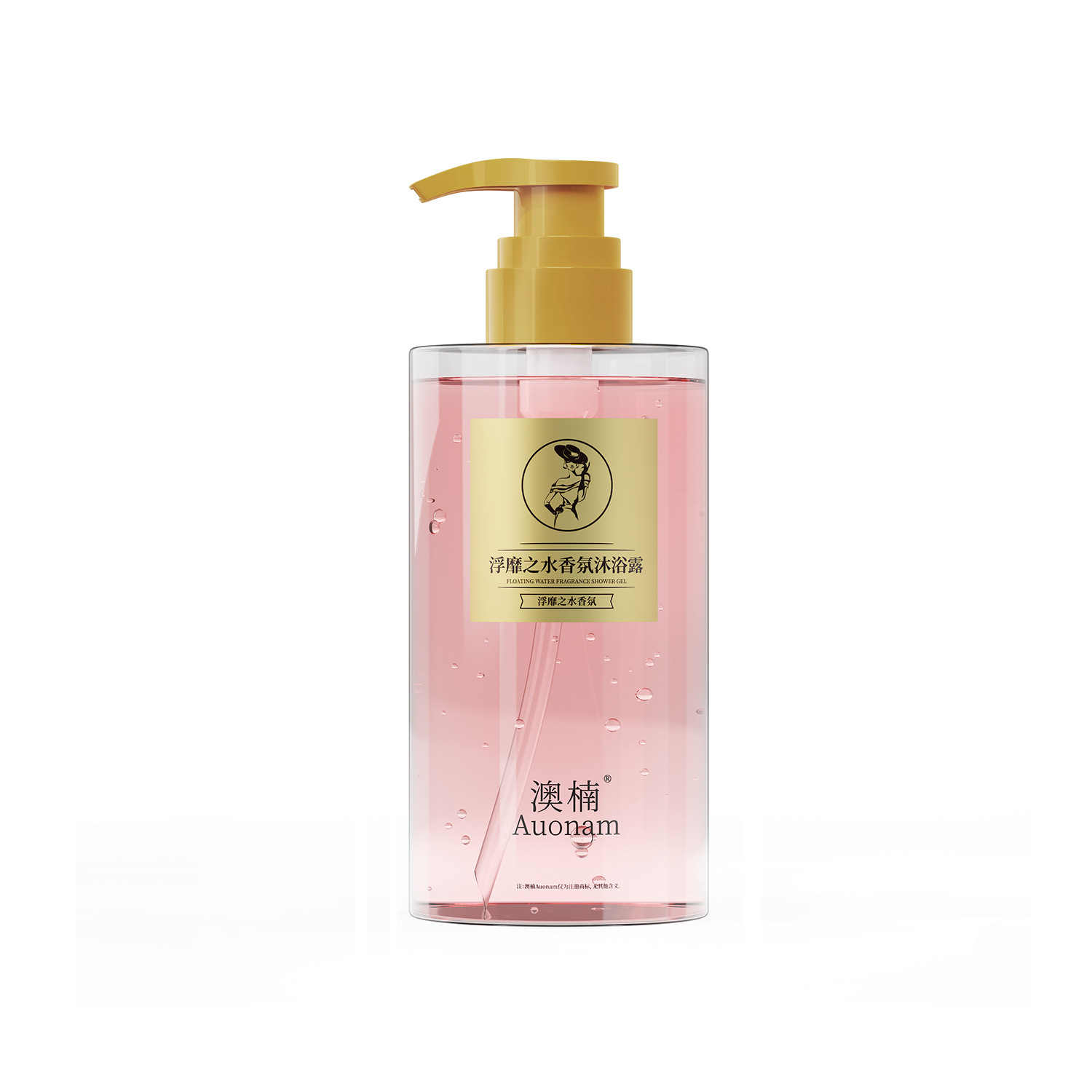 Aonan flutuante agua perfume gel de baño perfumado perdurable para mejorar la piel seca, humectante y espuma humectante image 7