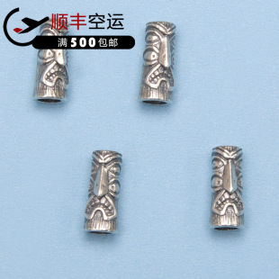 S925�y�͹�ӡ�ڰ��D�v�� ̩�y���� DIY�ֹ����K����Ʒ���