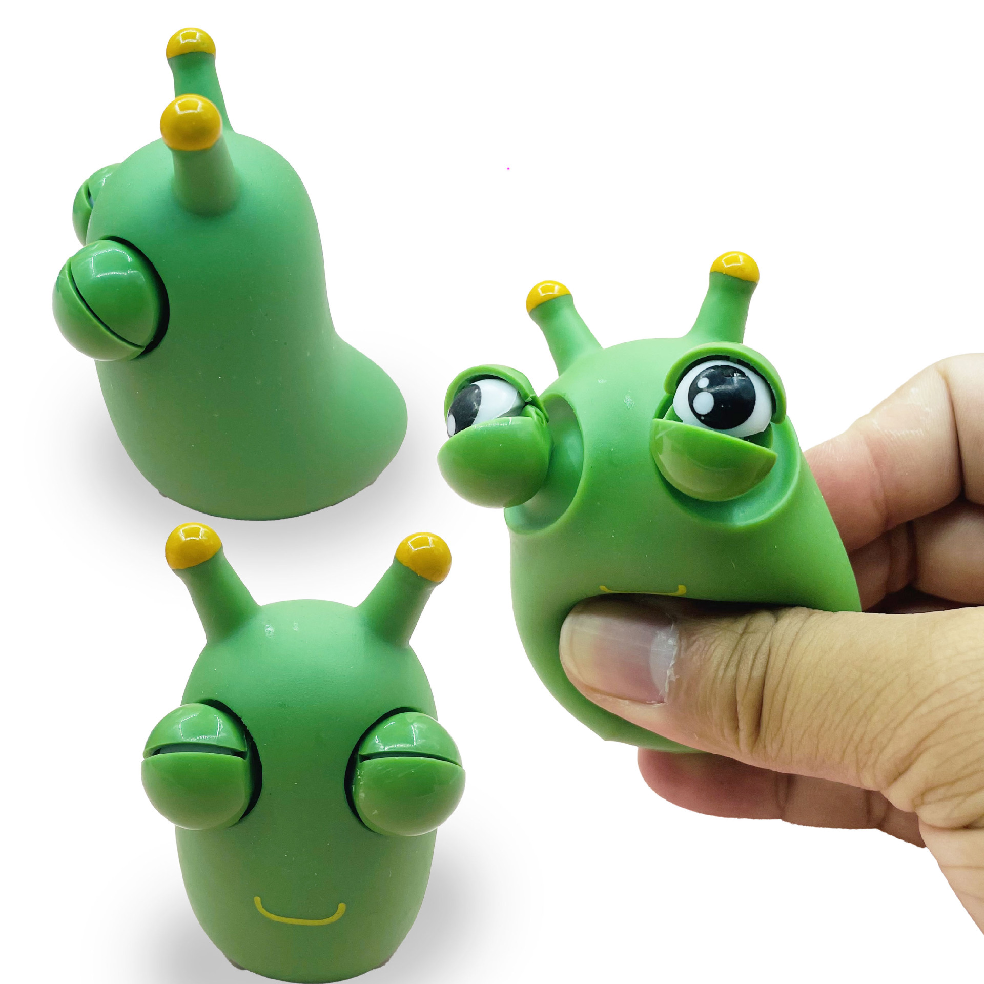 Creative Bug Eye-Staring Stress-Relief Gadget Squeeze Toy Gift Stress Reliever Gag Toy Internet Sensation Pressure Relief