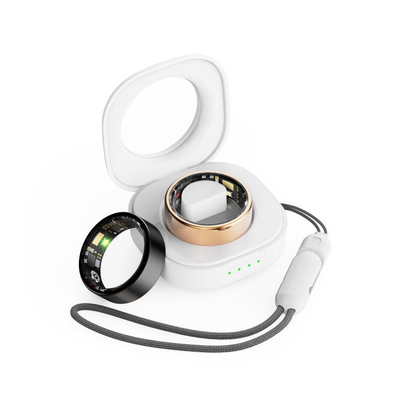 スマート Bluetooth リング ウェアラブル カップル リング 指リング 歩数 睡眠 心拍数 血中酸素圧力計 ステップ スポーツ クロスボーダー|undefined
