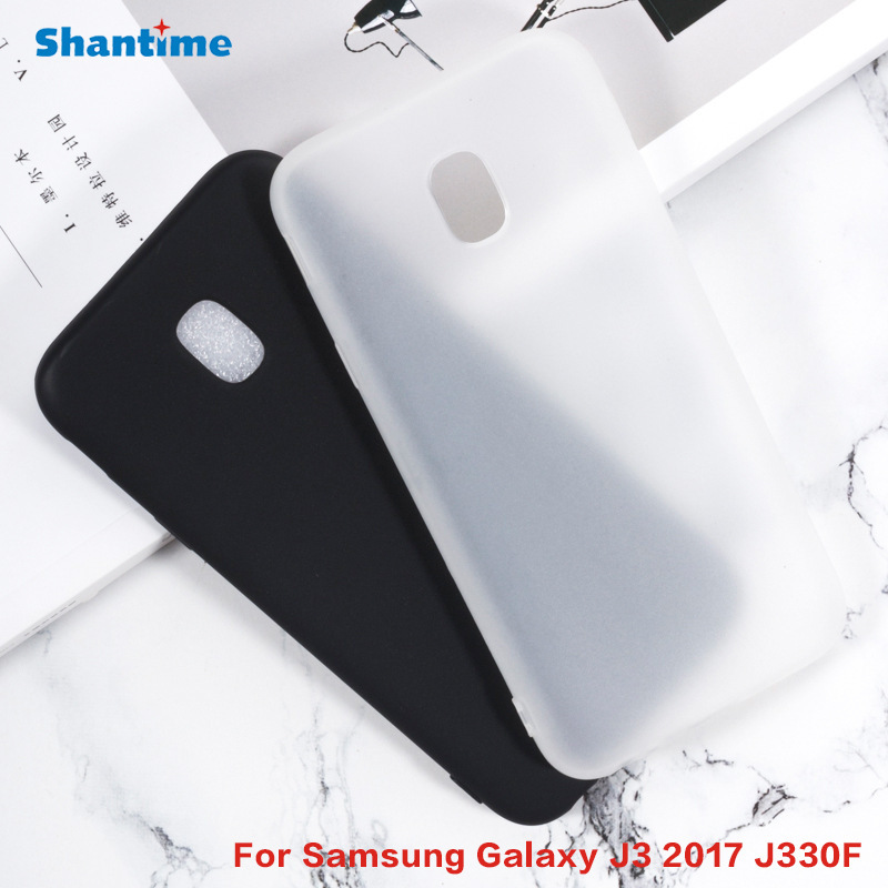 For Samsung Galaxy J3 2017 J330F Phone Case Flip Phone Leather Case TPU Pudding Case