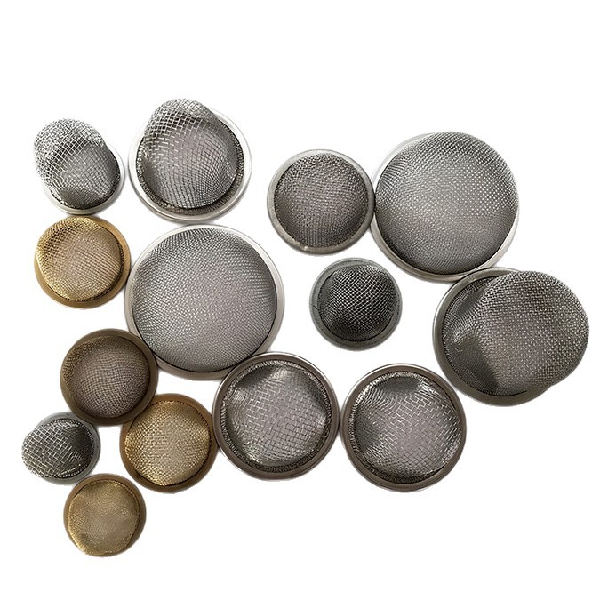 acero inoxidable sin costura borde tapa de malla de filtro moxibustión escaldado a prueba de cenizas malla de filtro industrial tapa de filtro redonda al por mayor