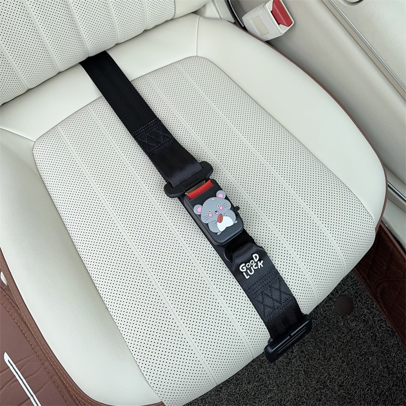 Women Car Front – Katong Car seat belt - three-point-anti-strangling-seatbelt-black-rat