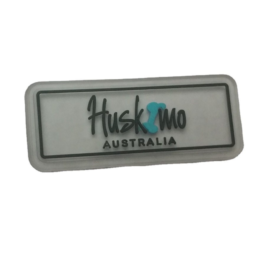 厂家生产交期准质量优PVC商标滴塑标少量可 定 做