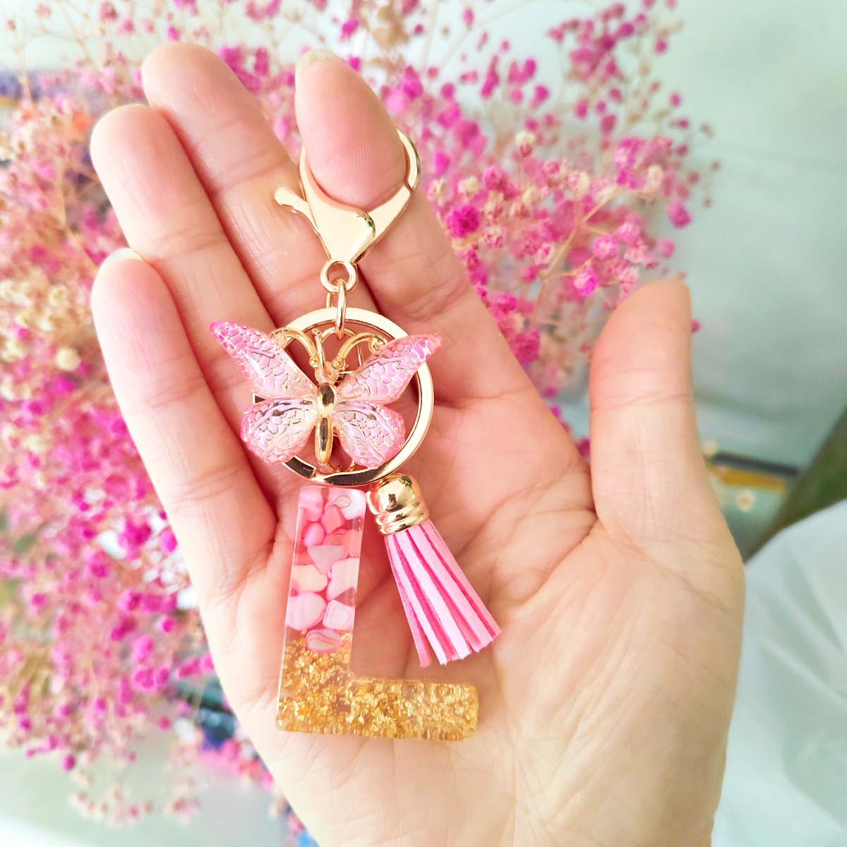 Carta llavero colgante/L