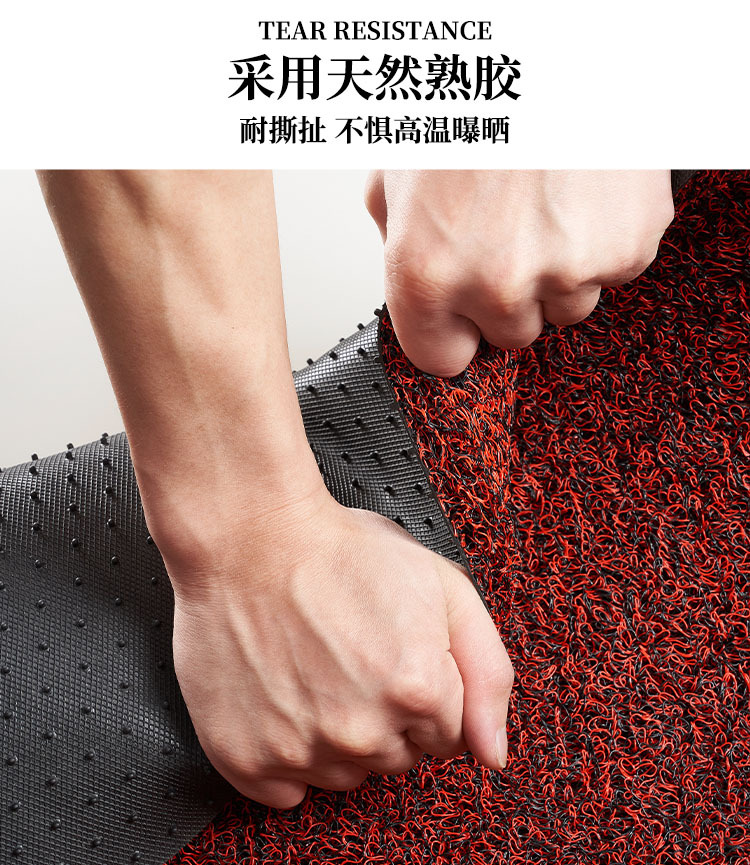 Cutting Silk Ring Floor Mat Door Entrance Door Mat Hall Household Anti-Slip Mat Car Door Plastic Foot Mat Carpet