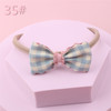 Children's elastic headband, hair accessory suitable for photo sessions with bow for princess, suitable for import, European style